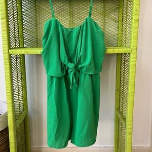 Green Sace Dress
